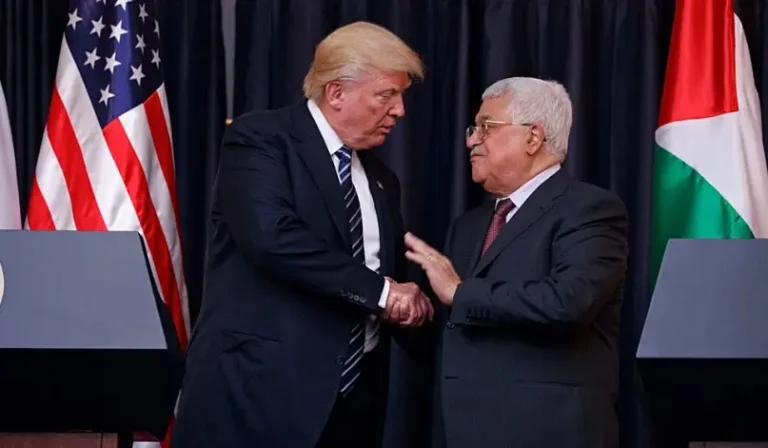 الرئيس محمود عباس وترامب 27-12